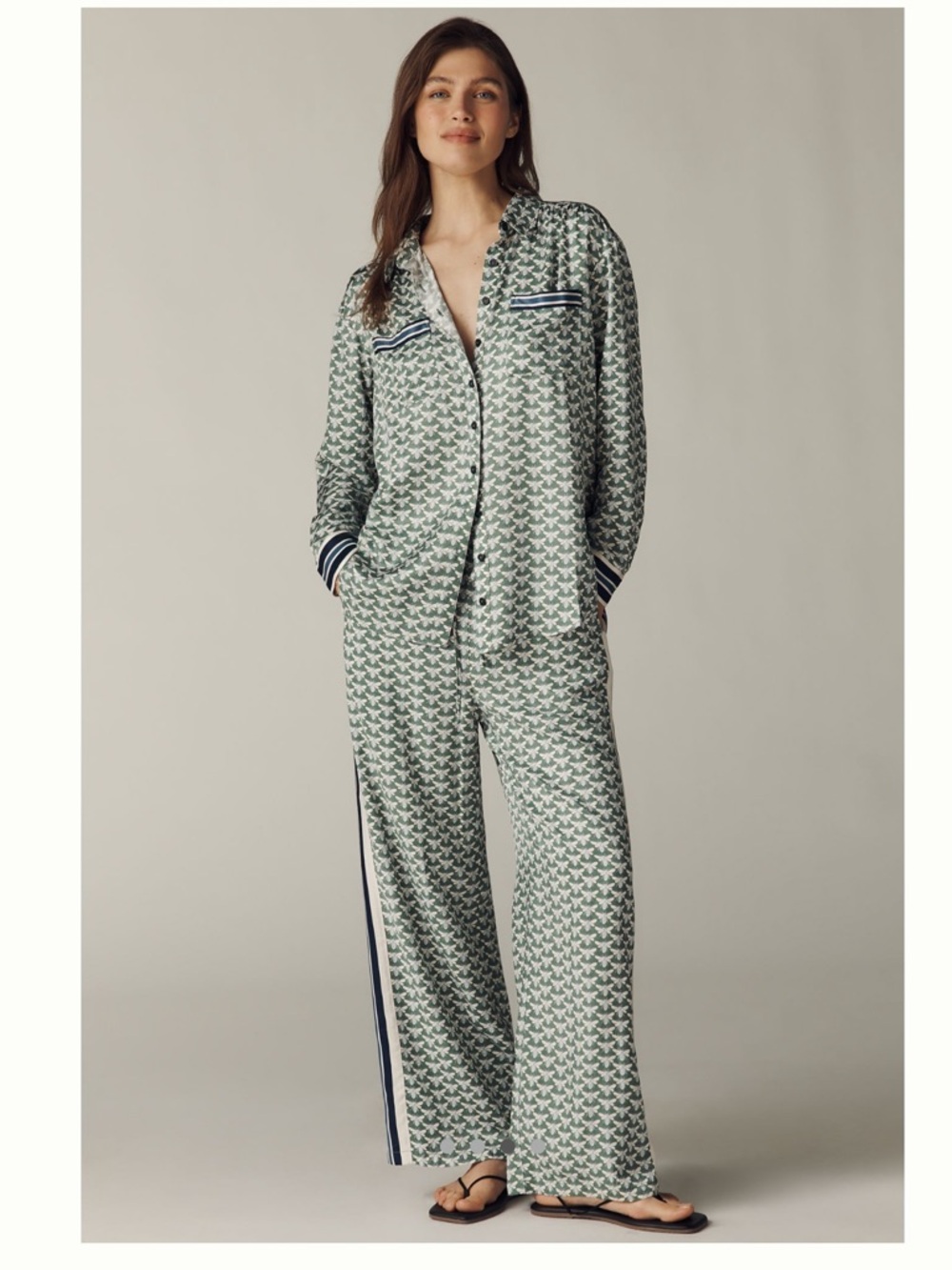 Maeve Silky Shirt Blouse - Picture 4 of 4